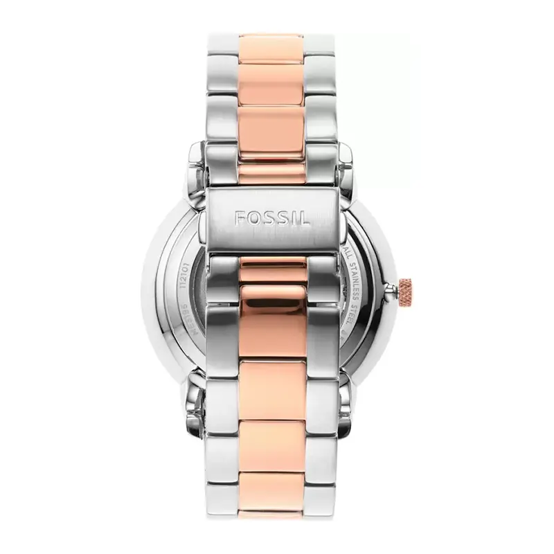 Fossil Neutra Automatic Two-Tone Skeleton Dial Men's Watch- ME3196